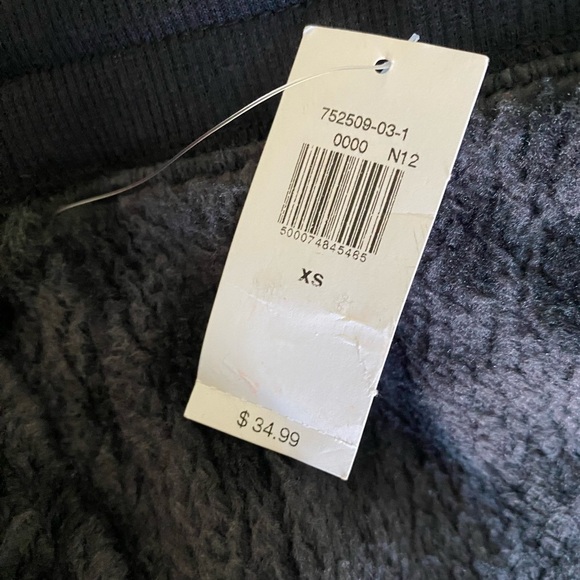 Old Navy Mid-Rise Vintage Sherpa Sweatpants NWT Size XS - Picture 7 of 8